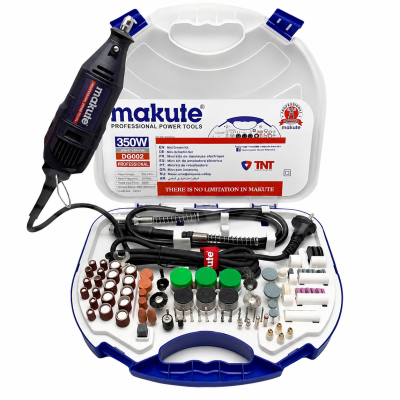 DG002 - Mini rectificadora multipropósito 350W + accesorios ...