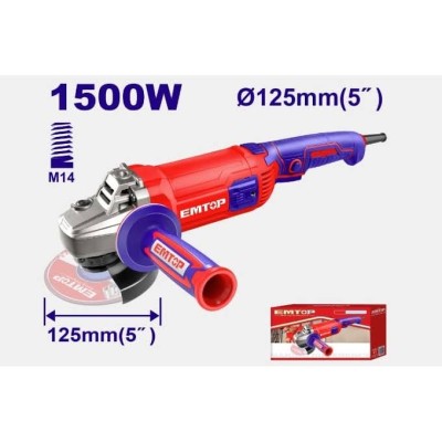 EAGR15153 - AMOLADORA ANGULAR 1500W EMTOP
